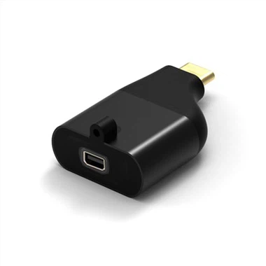 USB C Thunderbolt 3 2 Mini DisplayPort 4k Adapter mit Schlüsselanhänger