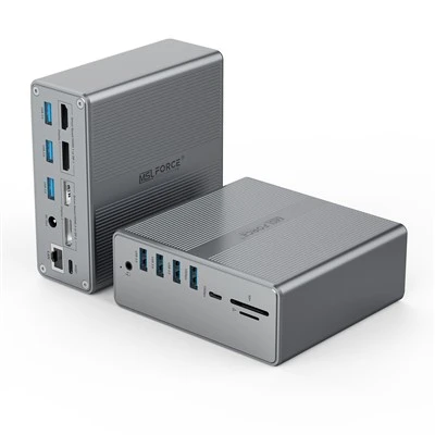 17 IN 1 USB TYPE-A 4K Video Lösung HUB Dockingstation 10Gbps USB C