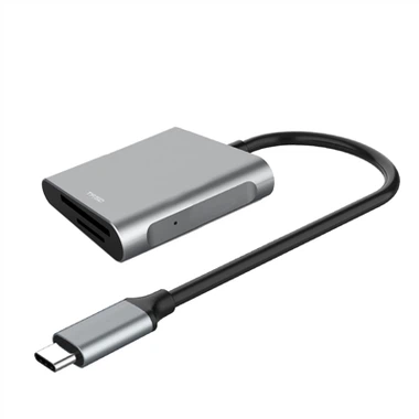 Tragbarer USB C SD -TF -Kartenleser